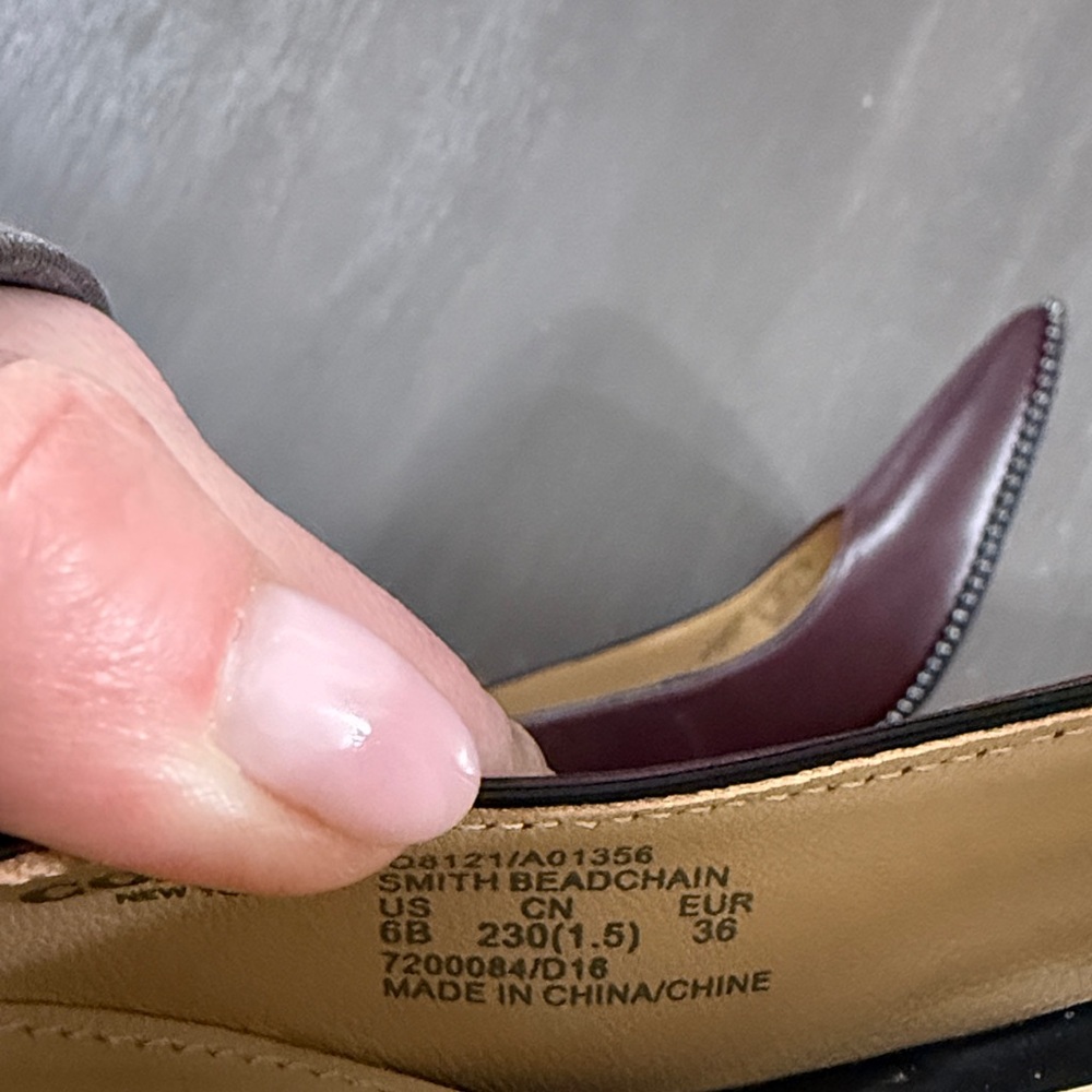 Coach Waverly Beadchain Pointed-Toe Pumps - Picture 8 of 8